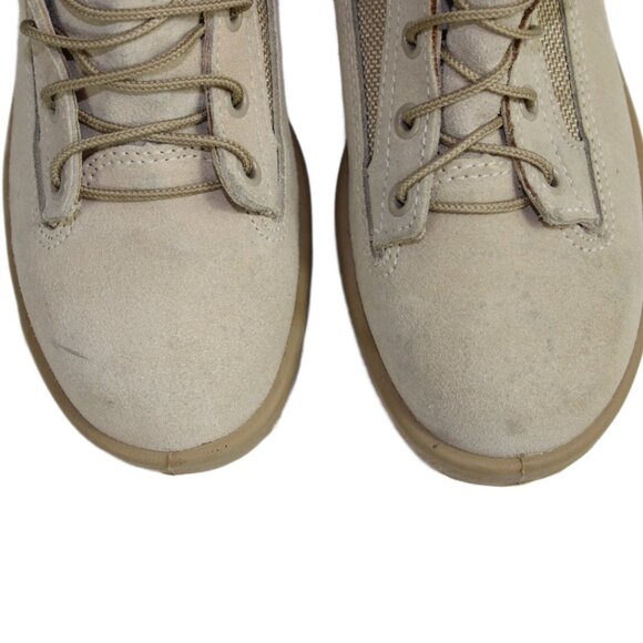 Wellco US Army Desert Tan Military Issue Suede Lace-Up Combat Boot, Size 6.5 (W) - Picture 9 of 10